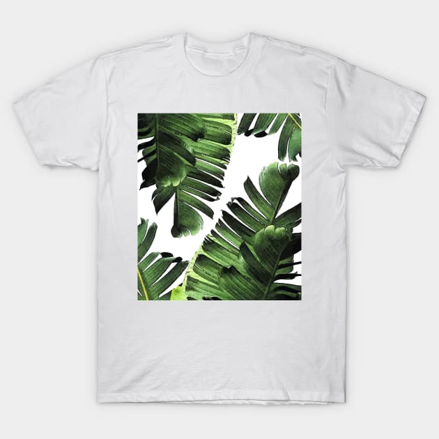 Banana Leaf T-Shirt by StudioGrafiikka